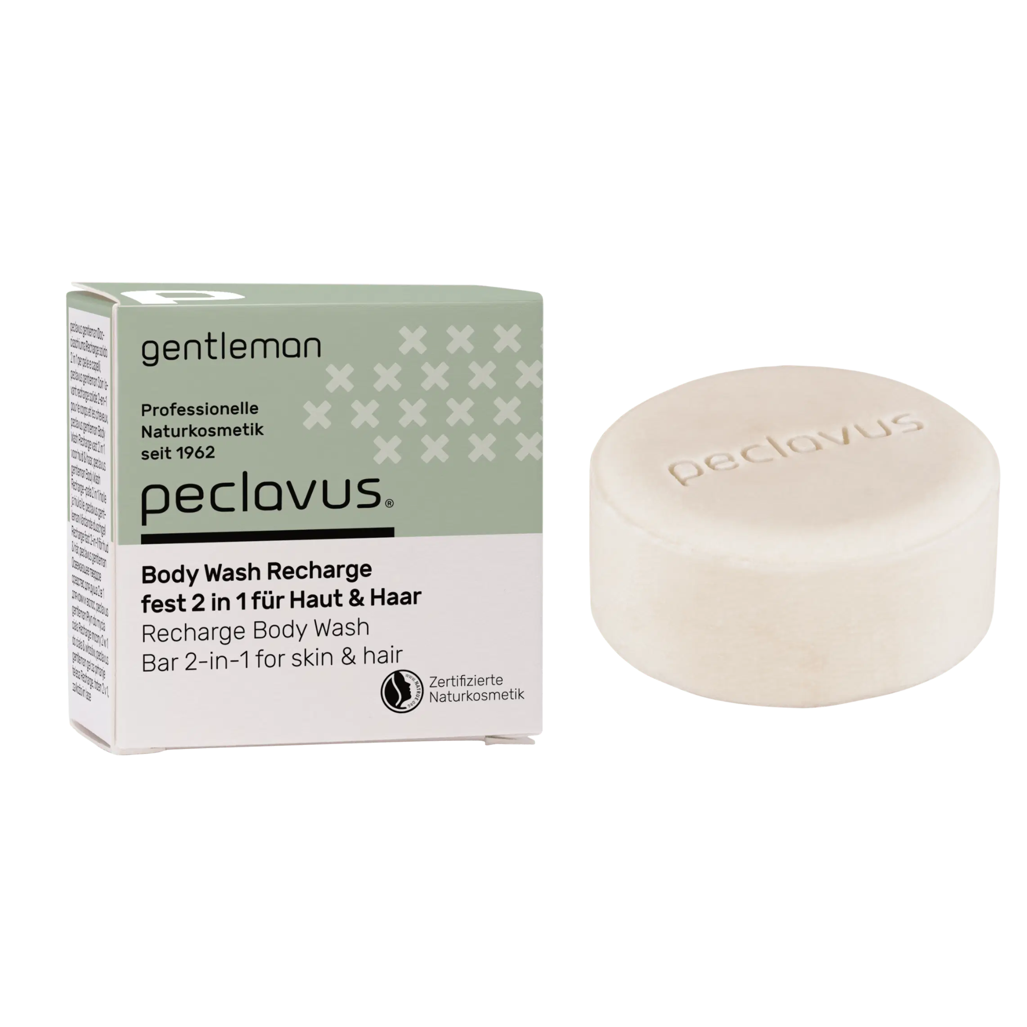 Savon Solide 2 en 1 pour homme - Peclavus