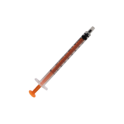 Jeringa de 3 piezas - Naked Insulin 1ml - Euromédis