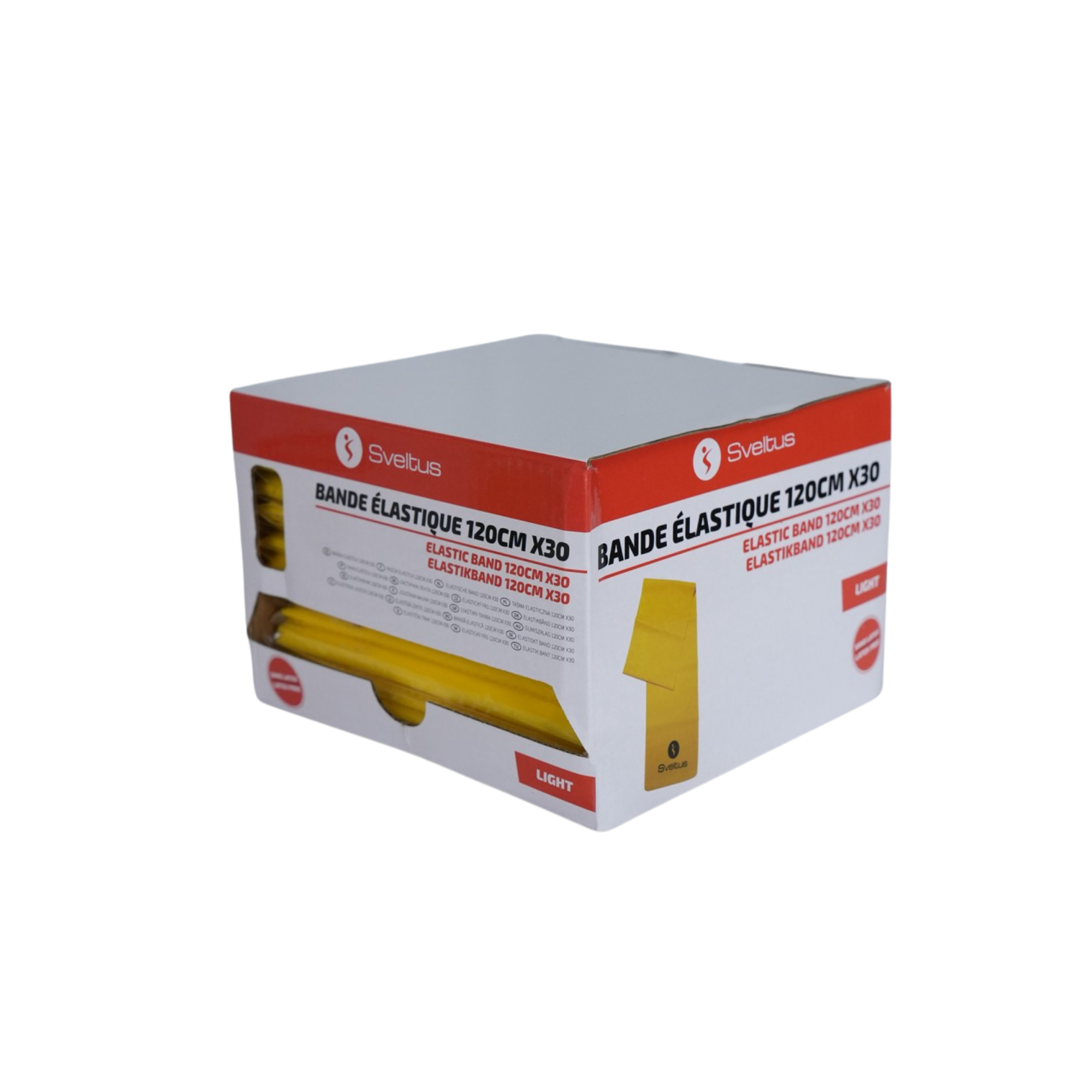 Set 30 Bandes Élastiques TPE - 120 cm - Sveltus - My Médical