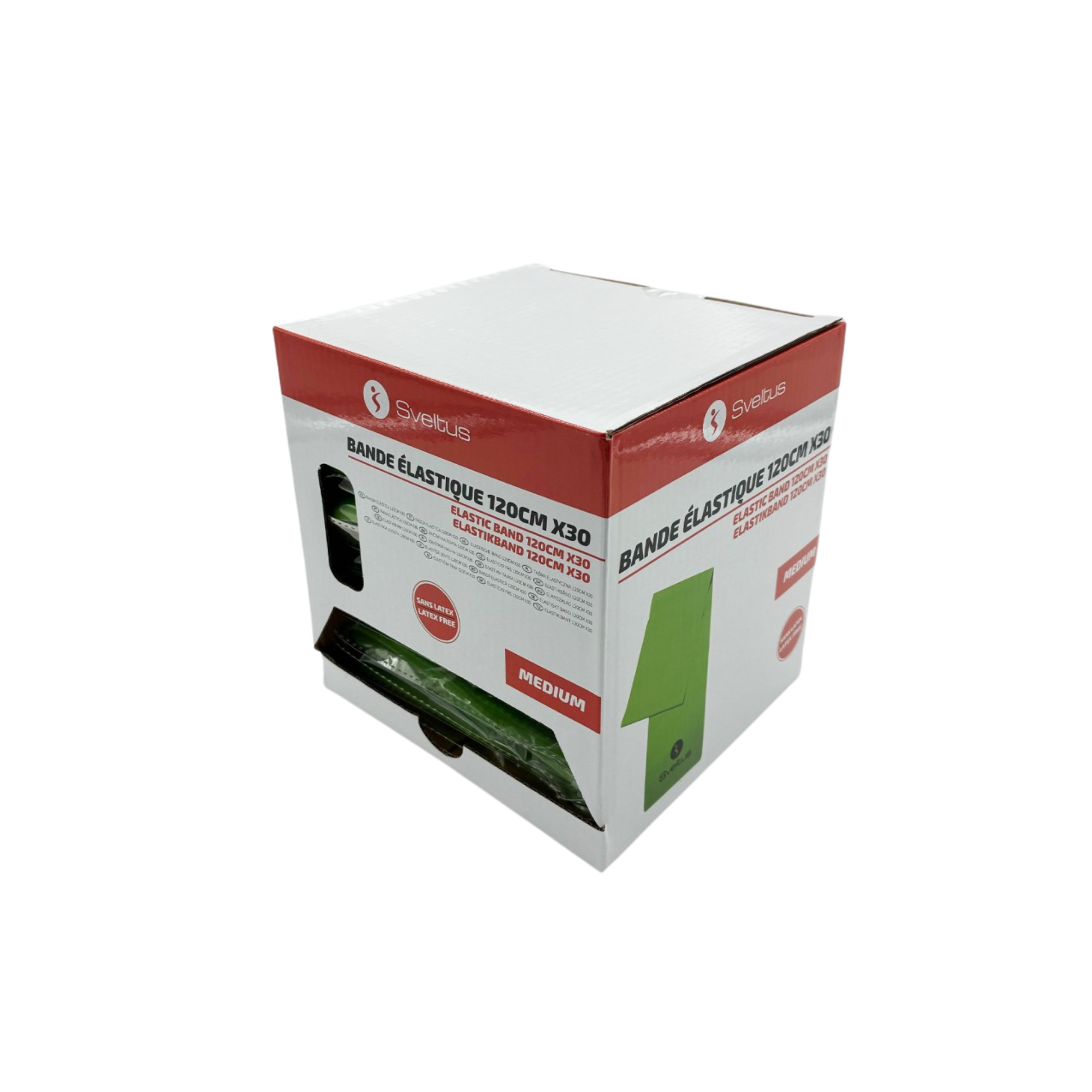 Set 30 Bandes Élastiques TPE - 120 cm - Sveltus - My Médical