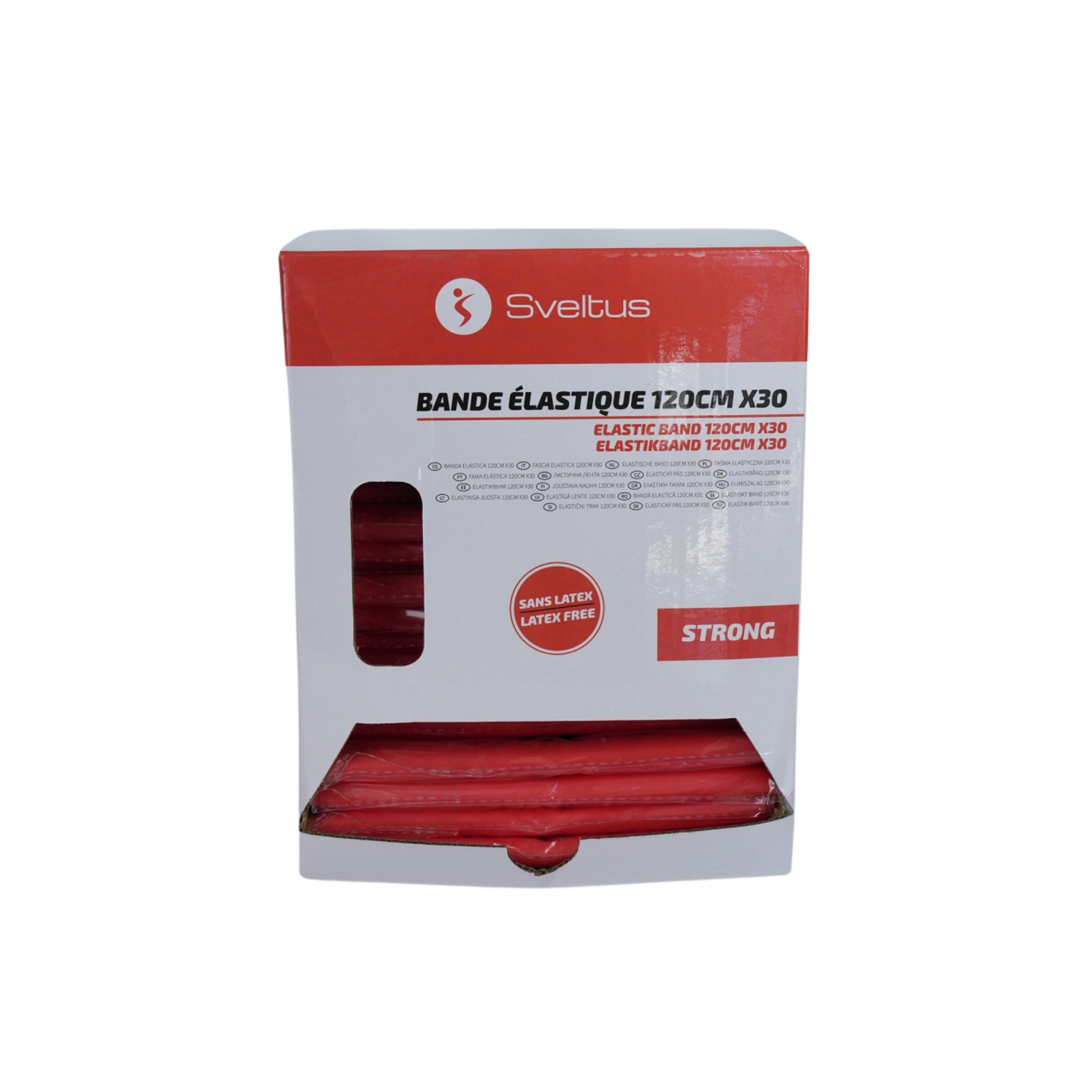 Set 30 Bandes Élastiques TPE - 120 cm - Sveltus - My Médical