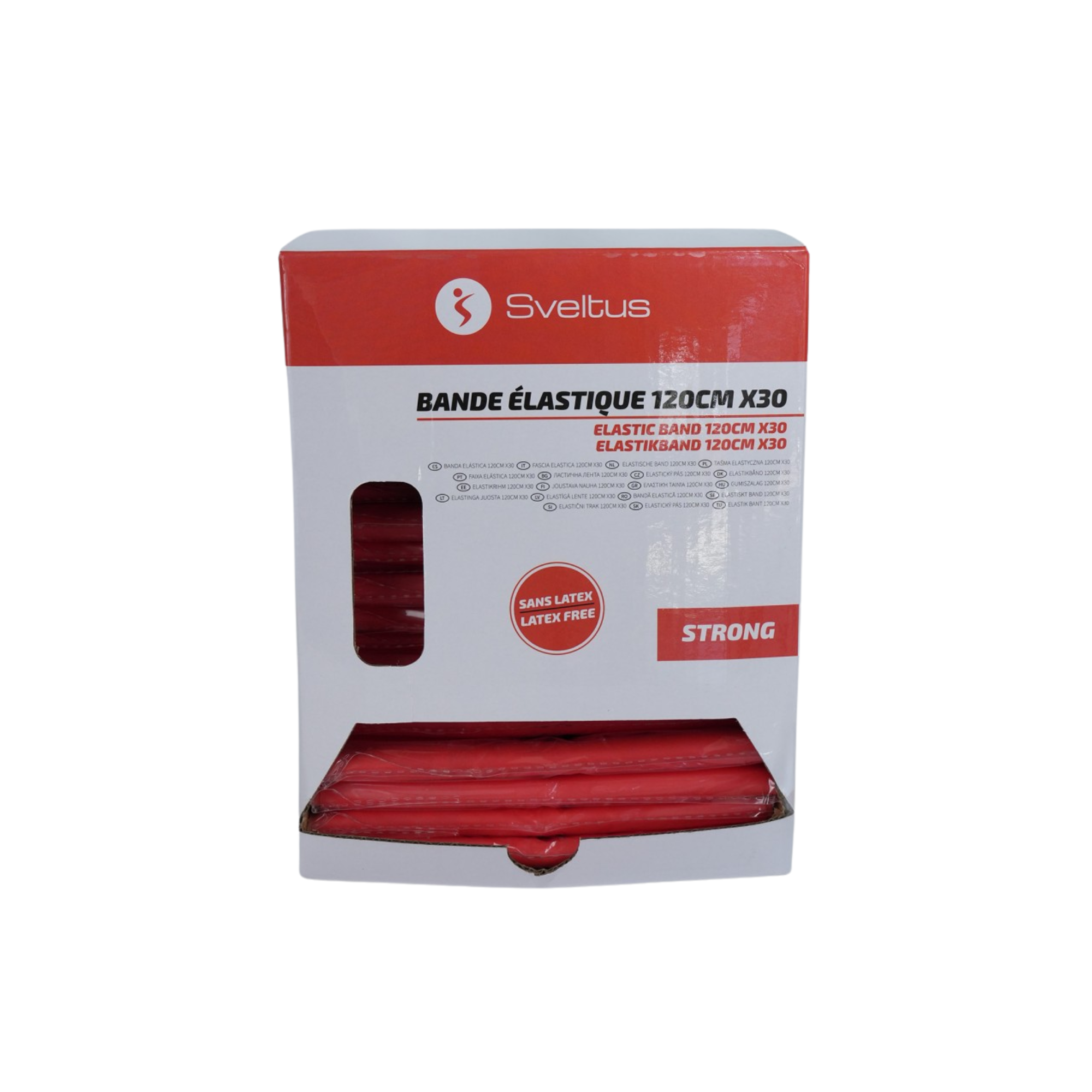 Set 30 Bandes Élastiques TPE - 120 cm - Sveltus - My Médical