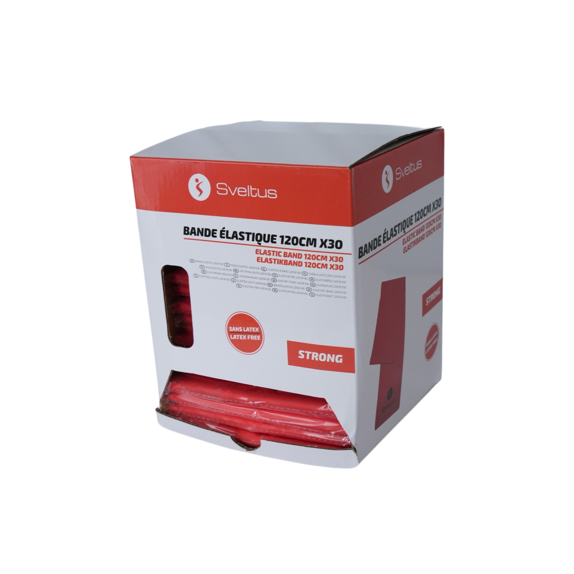 Set 30 Bandes Élastiques TPE - 120 cm - Sveltus - My Médical