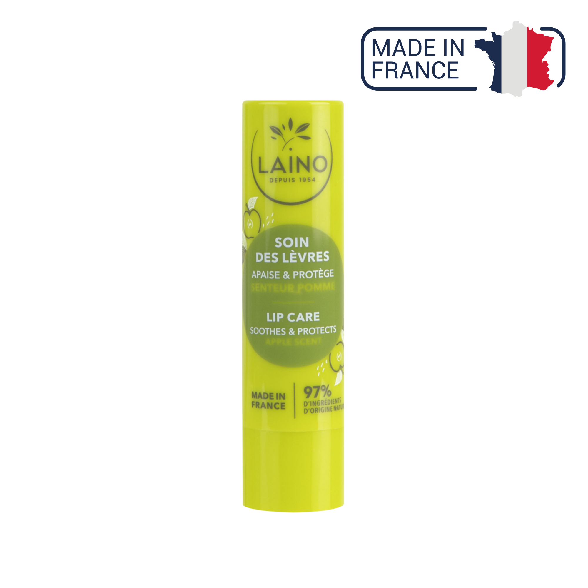 Soin des lèvres - Senteur Pomme - Laino