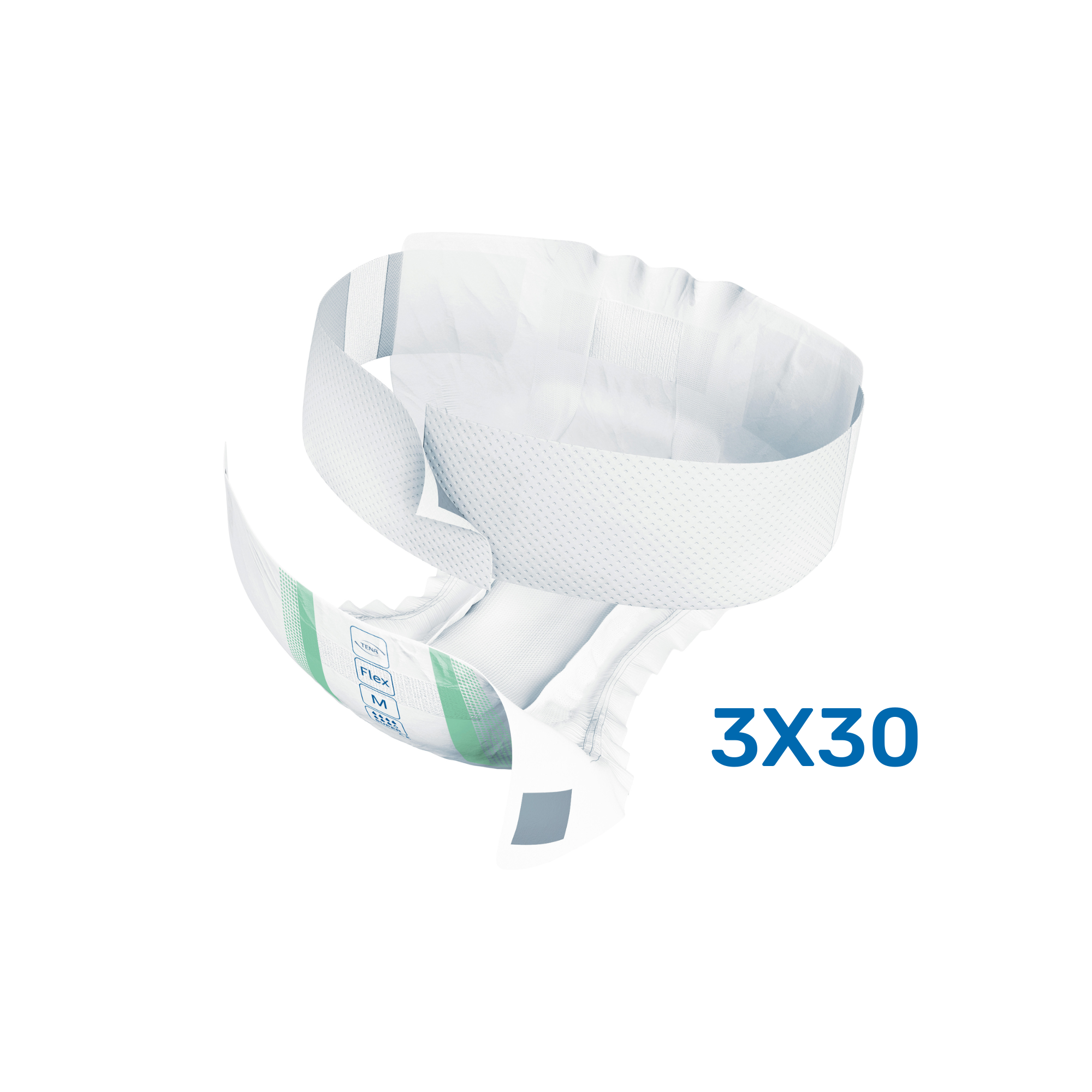 Pack 3x30U Cambio Tena Flex Proskin - Super 7 gotas - 4 tamaños - Tena