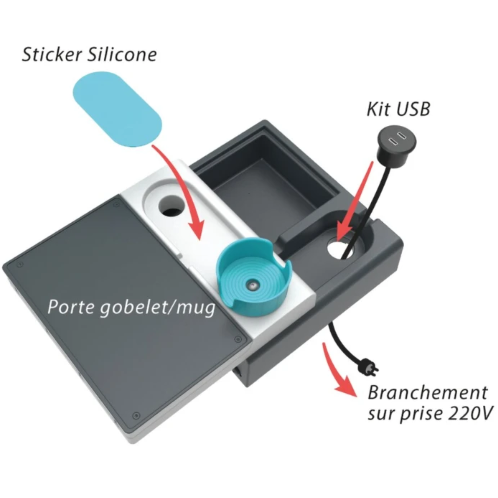 Tablette ergonomique pour fauteuil - My Medical - My Médical