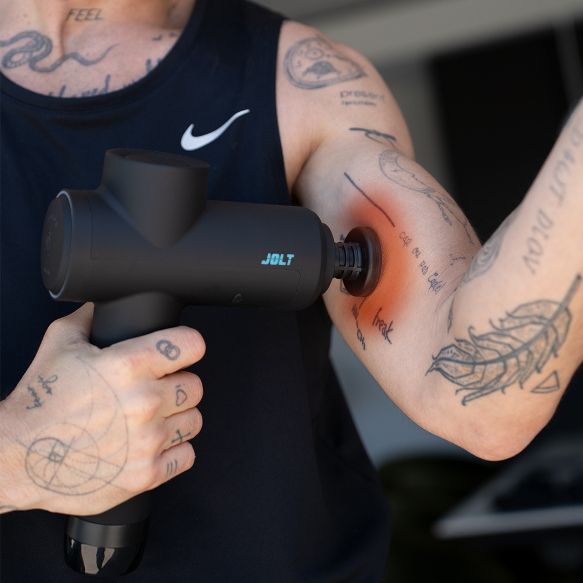 Cabezal calefactor para pistola de masaje - Jolt Warm