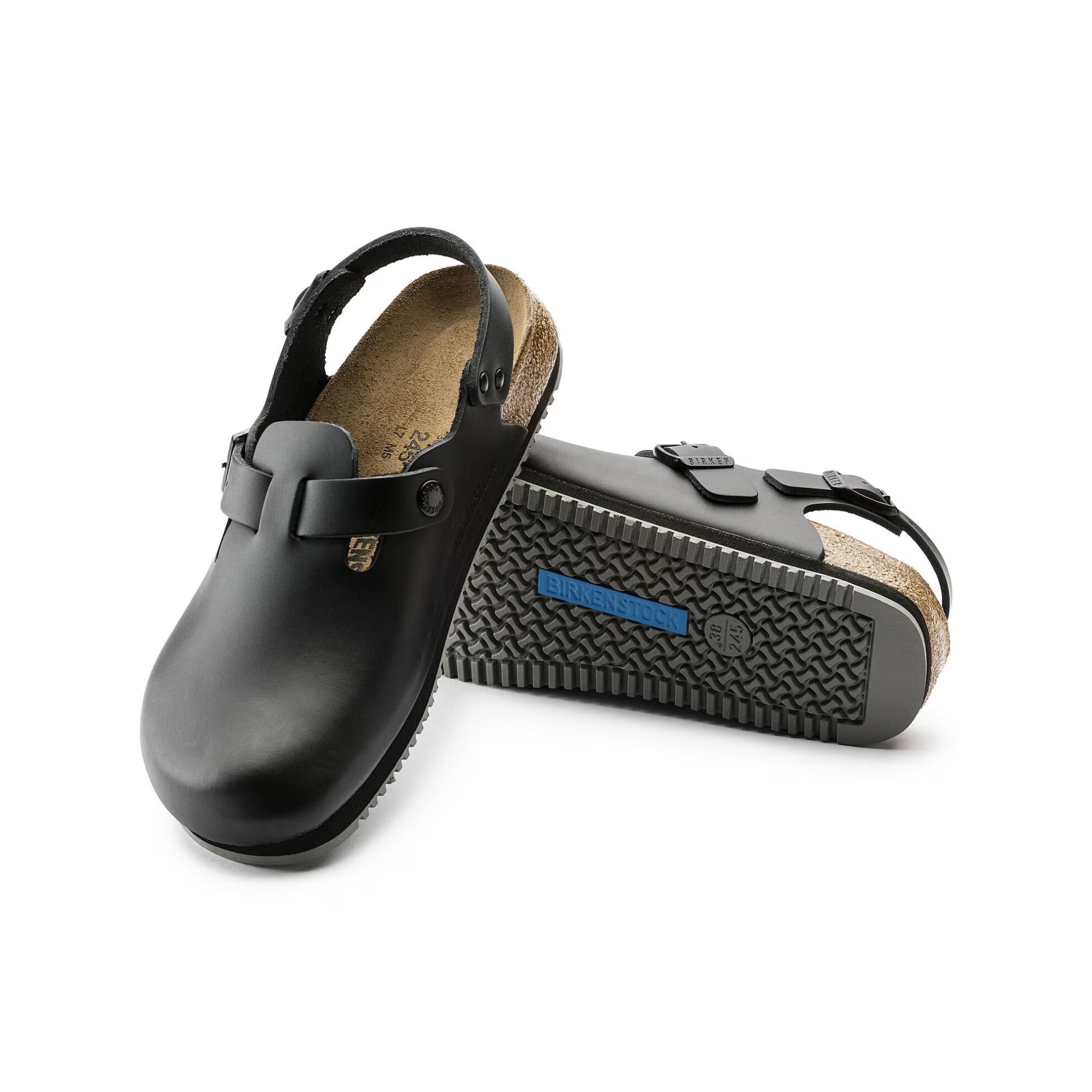 Tokio Super Grip - Natural Leather Clog - Several colors - Birkenstock