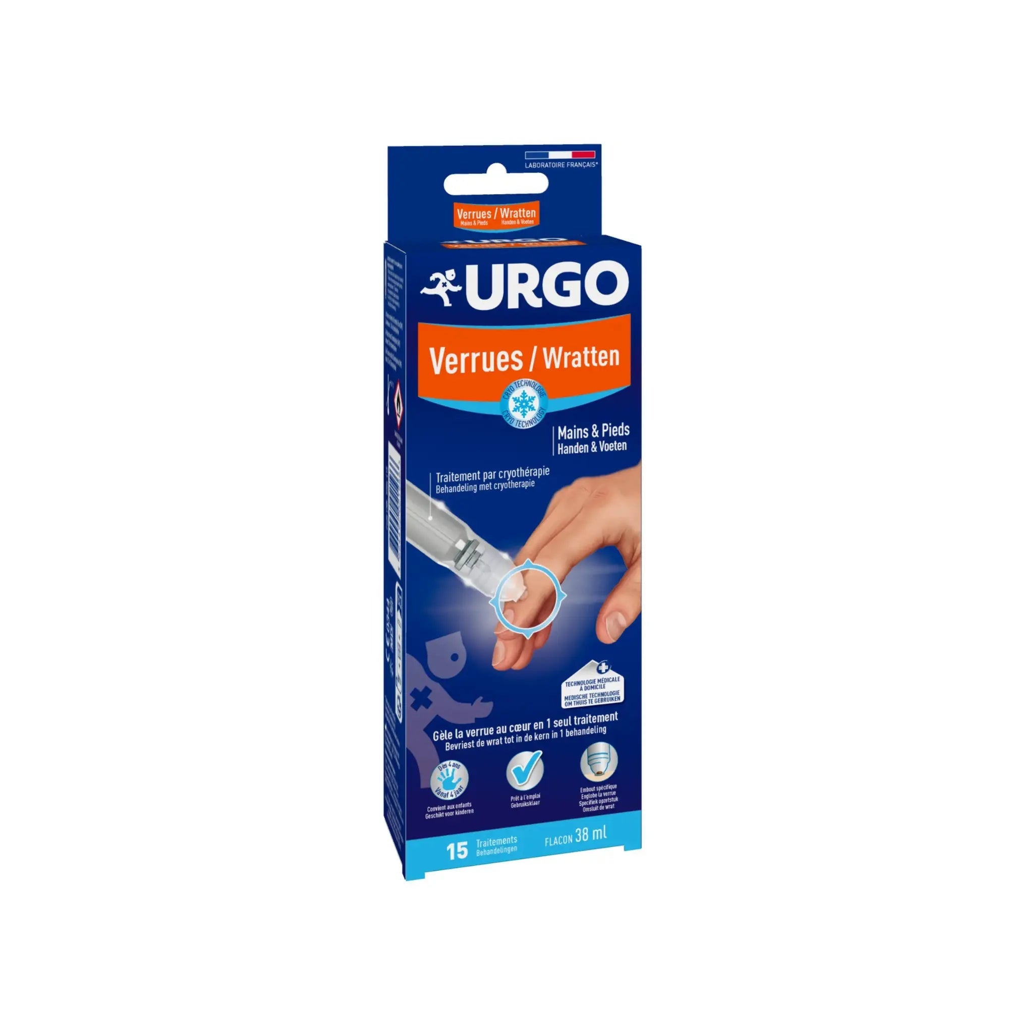 Traitement par cryothérapie des verrues - Mains et Pieds - 38 ml - Urgo Urgo