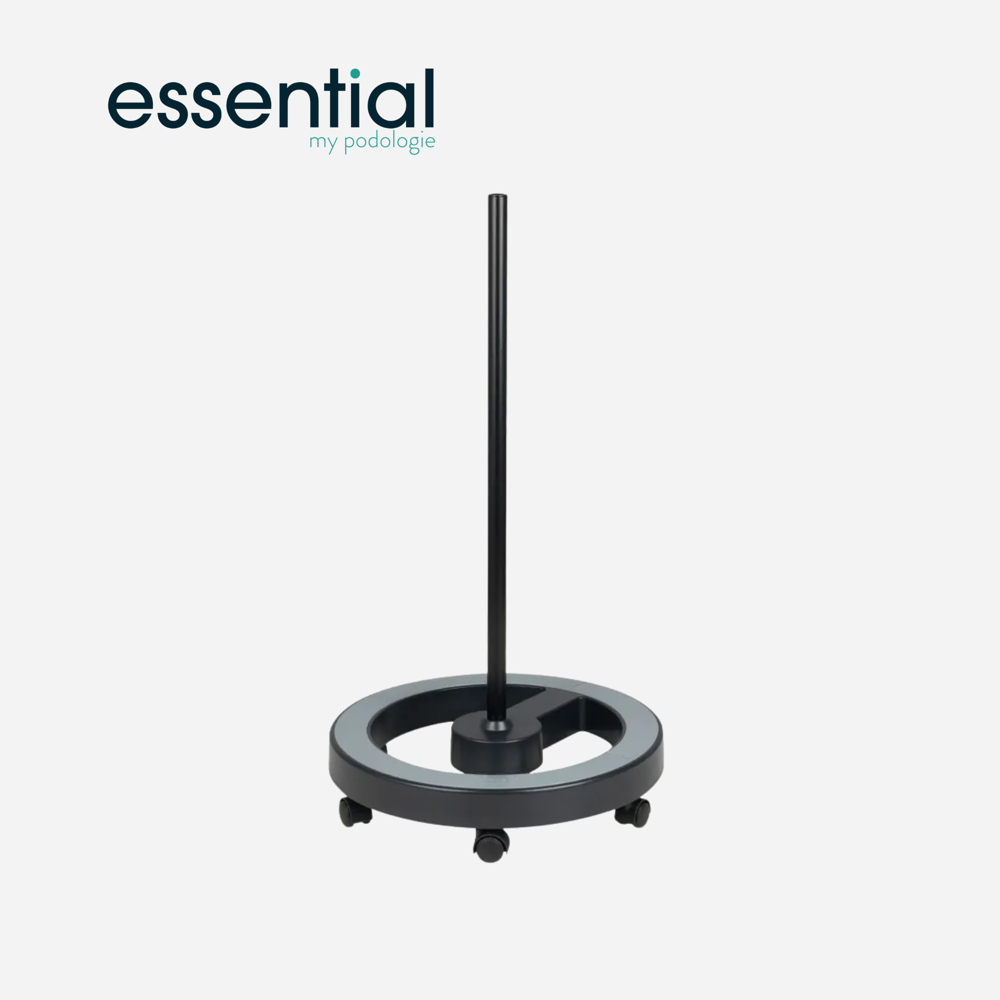 Trépied pour Lampe loupe Élégante - Blanc ou Noir - Essential by My Podologie