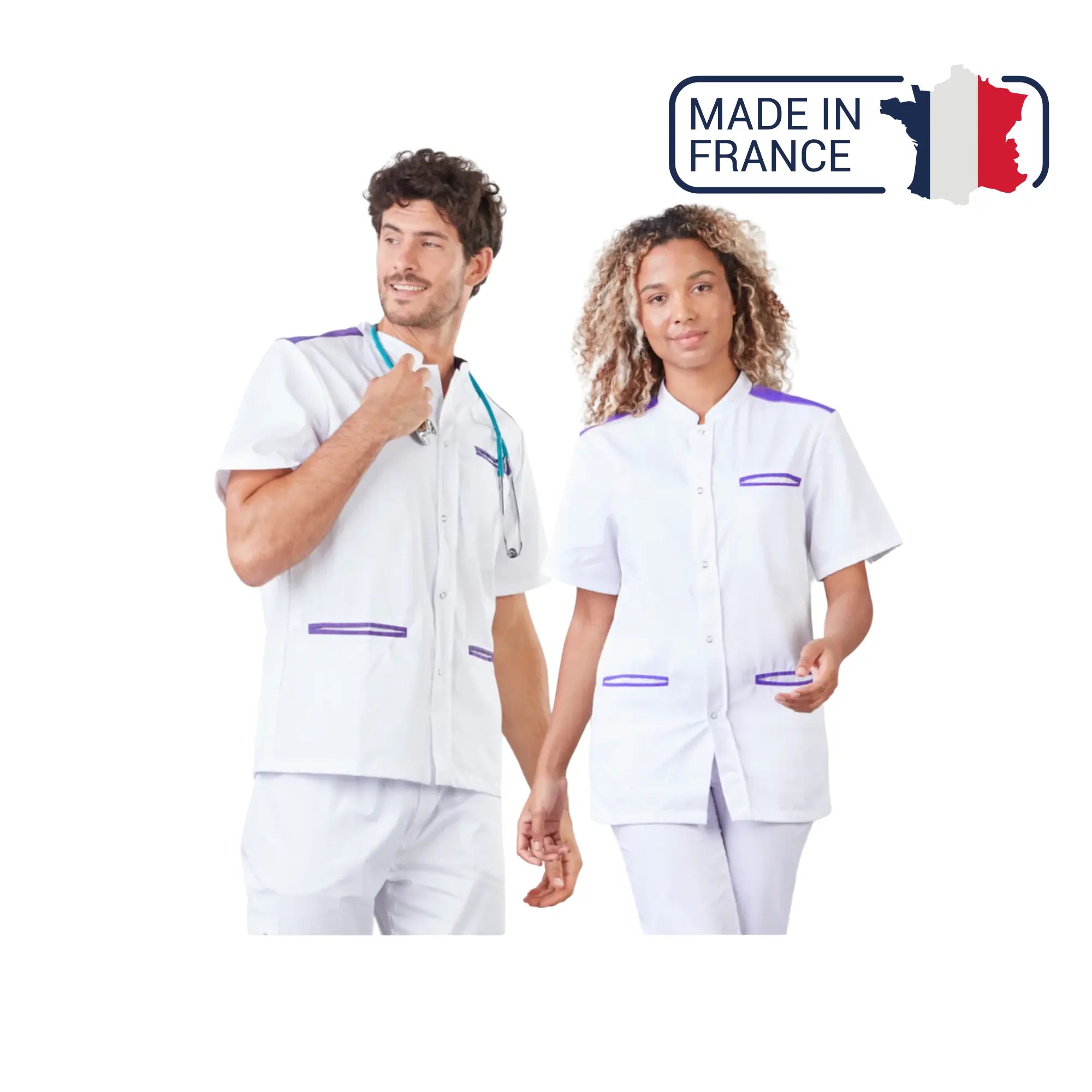 Ulysse - Blusa de manga corta - Unisex - 75 cm - Phirejo