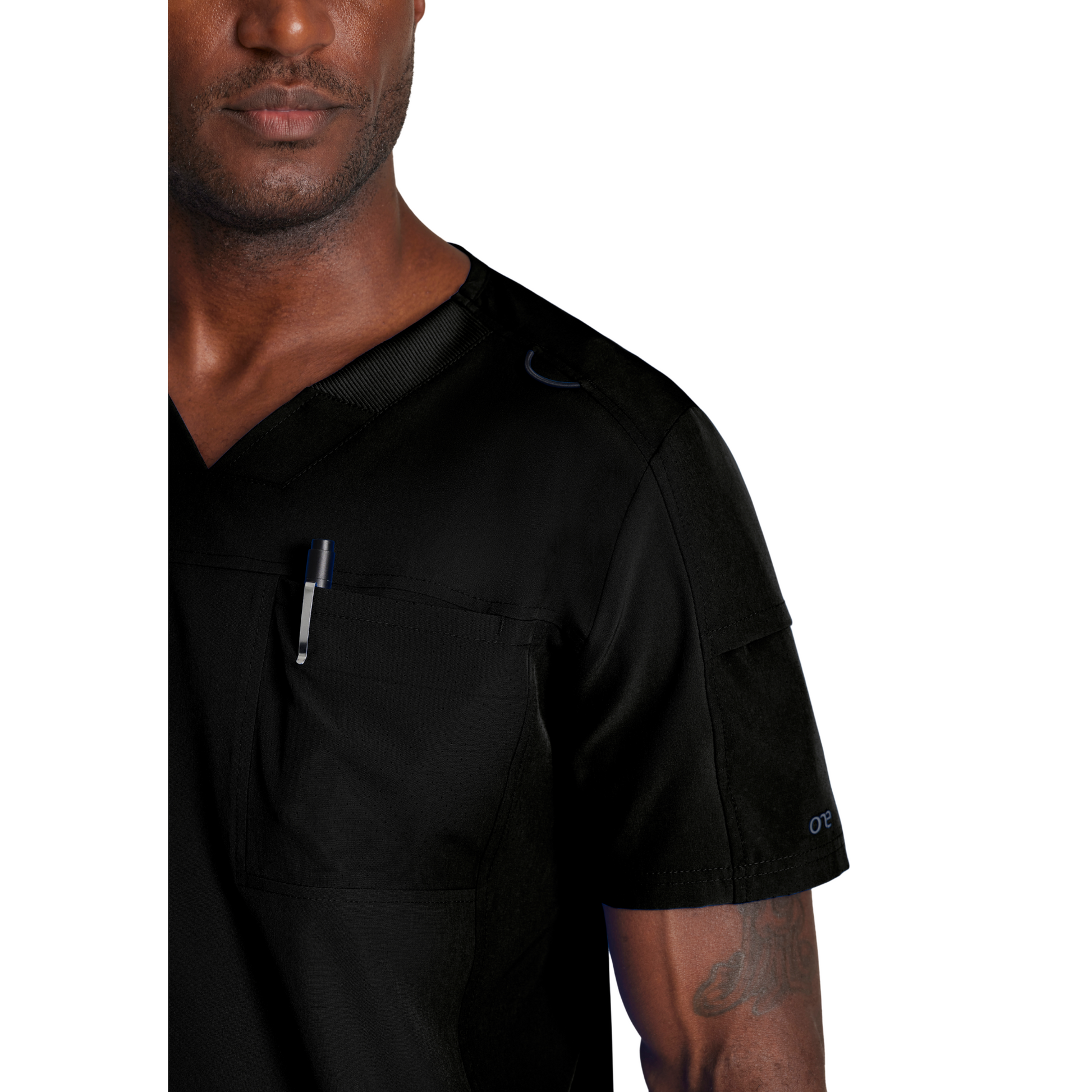 Velocity Top - Haut médical classique et élégant - Col V - Homme - Barco One BARCO ONE