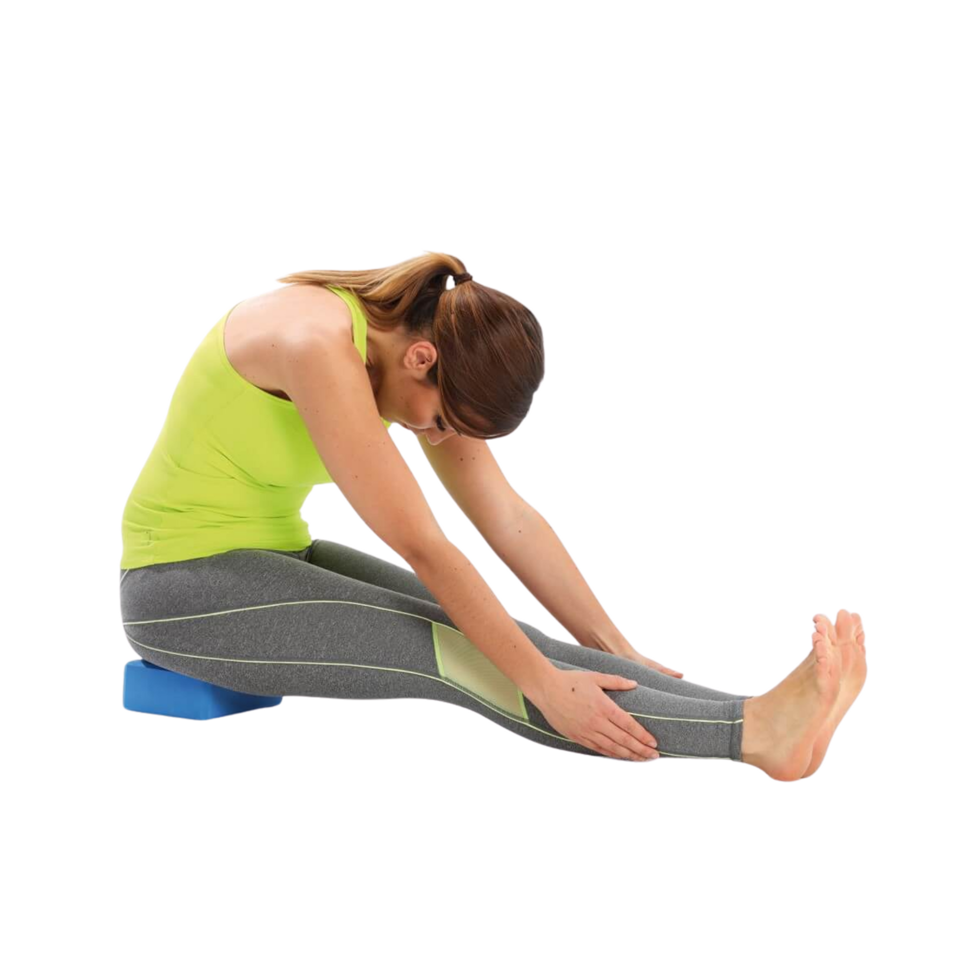 Yoga brick mousse bleu - 22,50x15 cm - Sveltus - My Médical