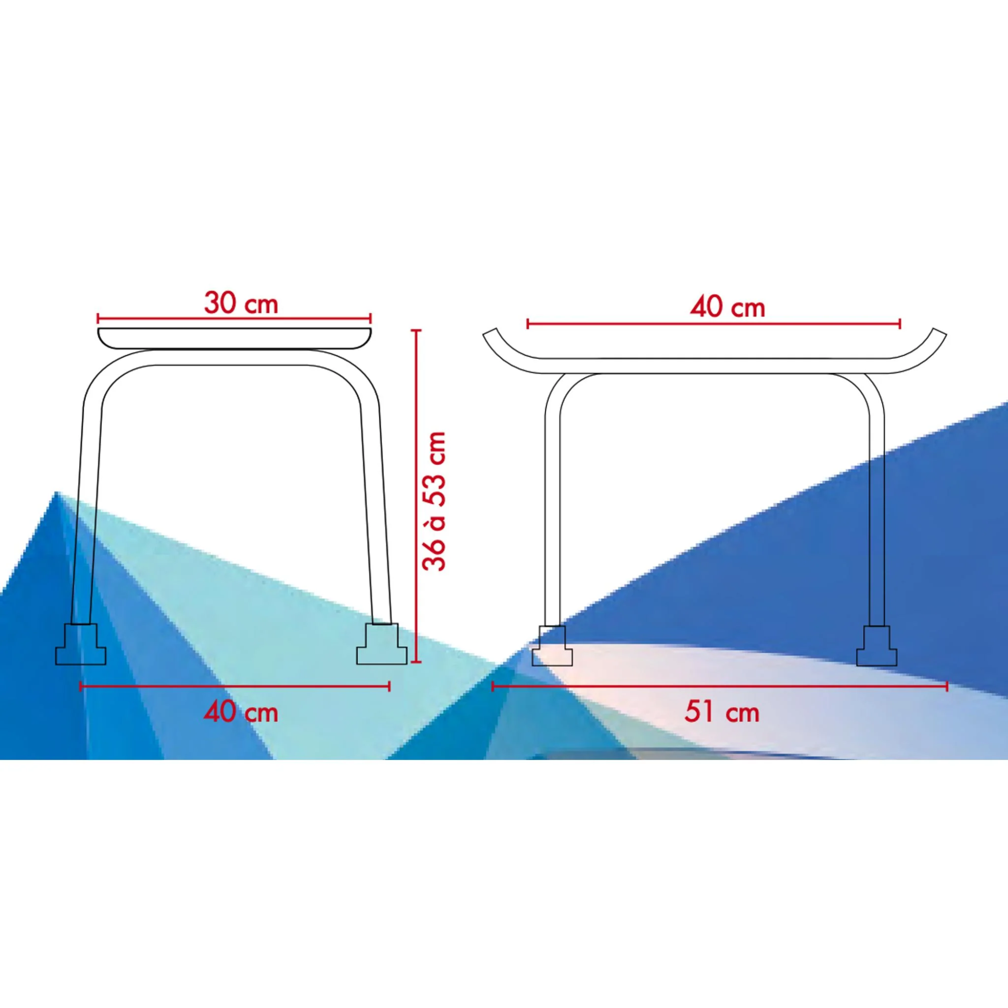 Silla de Ducha 2 en 1 - DOCCEA - My Médical