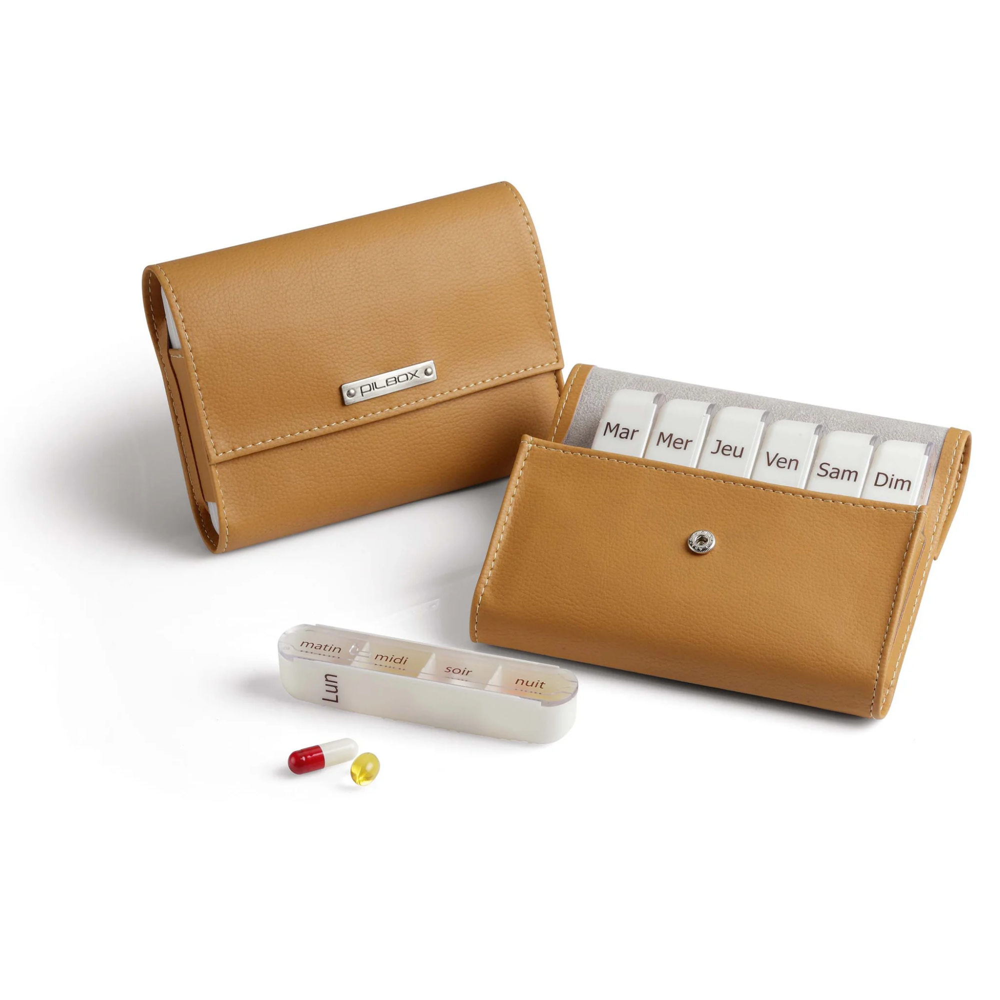 Pastillero Pilbox Liberty - Varios colores - Plástico STI