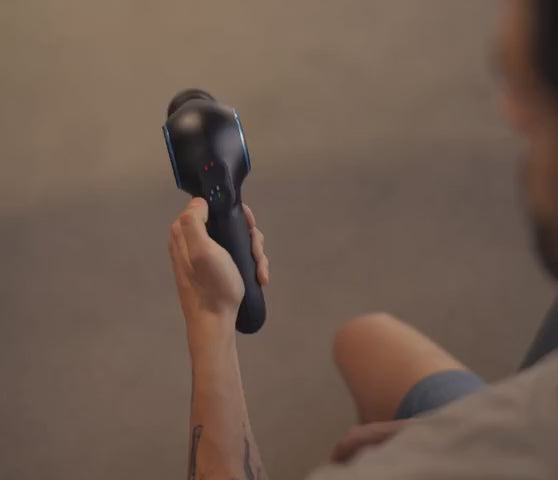 Load video: Theragun Prime Plus - Pistolet de massage chauffant - Therabody