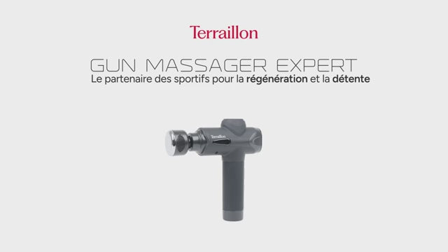 Cargar vídeo: Gun Massager Expert - Pistolet de massage - Terraillon