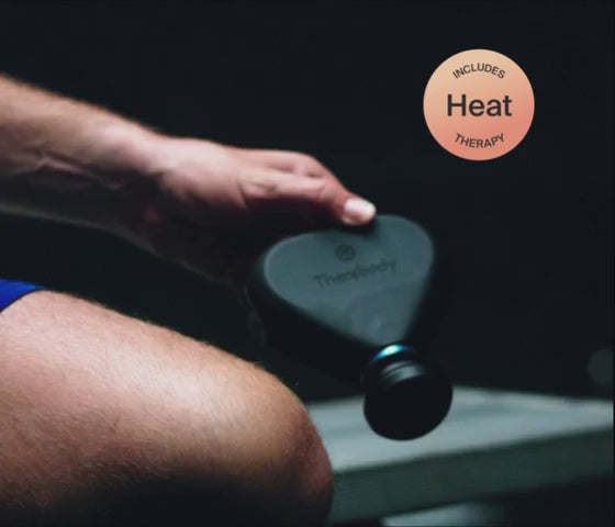Load video: Theragun Mini Plus - Pistolet de massage chauffant - Therabody