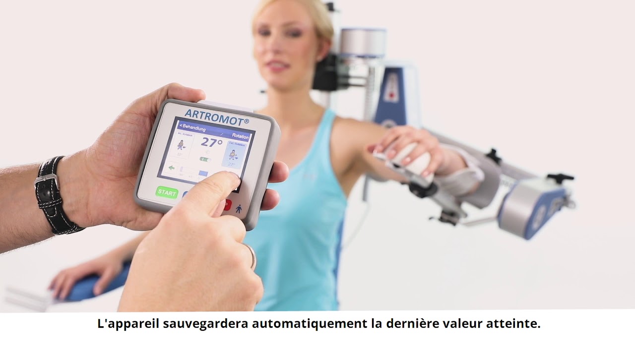 Cargar vídeo: Attelle motorisée épaule Artromot-S4 - Artromot®