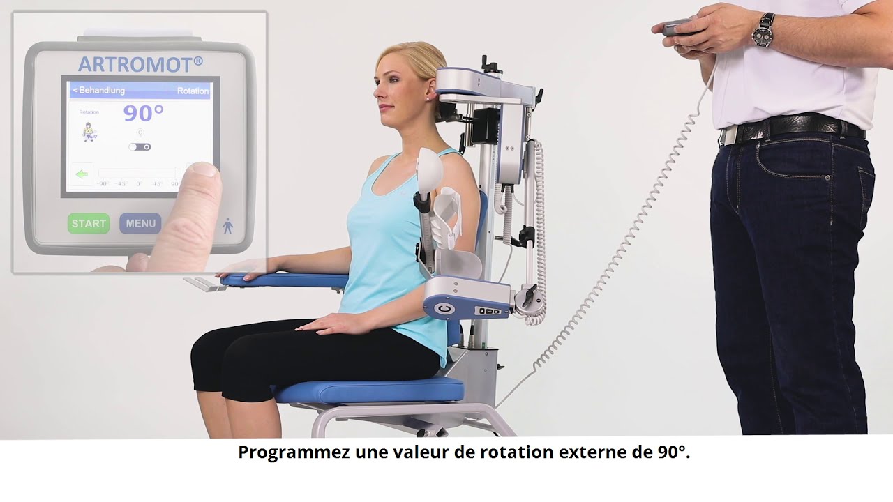 Cargar vídeo: Attelle motorisée épaule Artromot-S4 - Artromot®