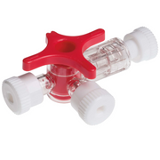 BD Connecta 360° Red 3-Way Tap