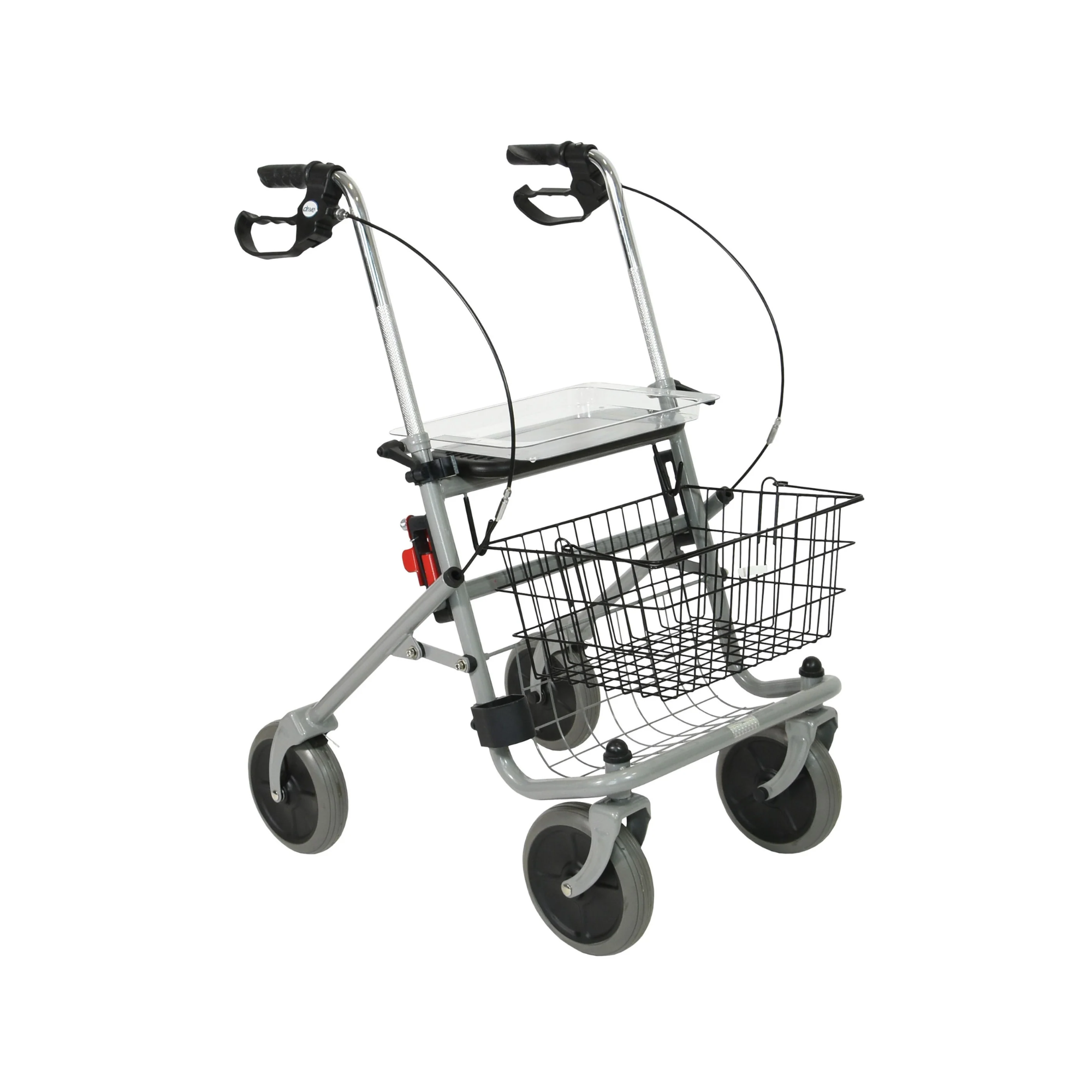 Folding Rollator 4 Wheels Cristallo - Drive