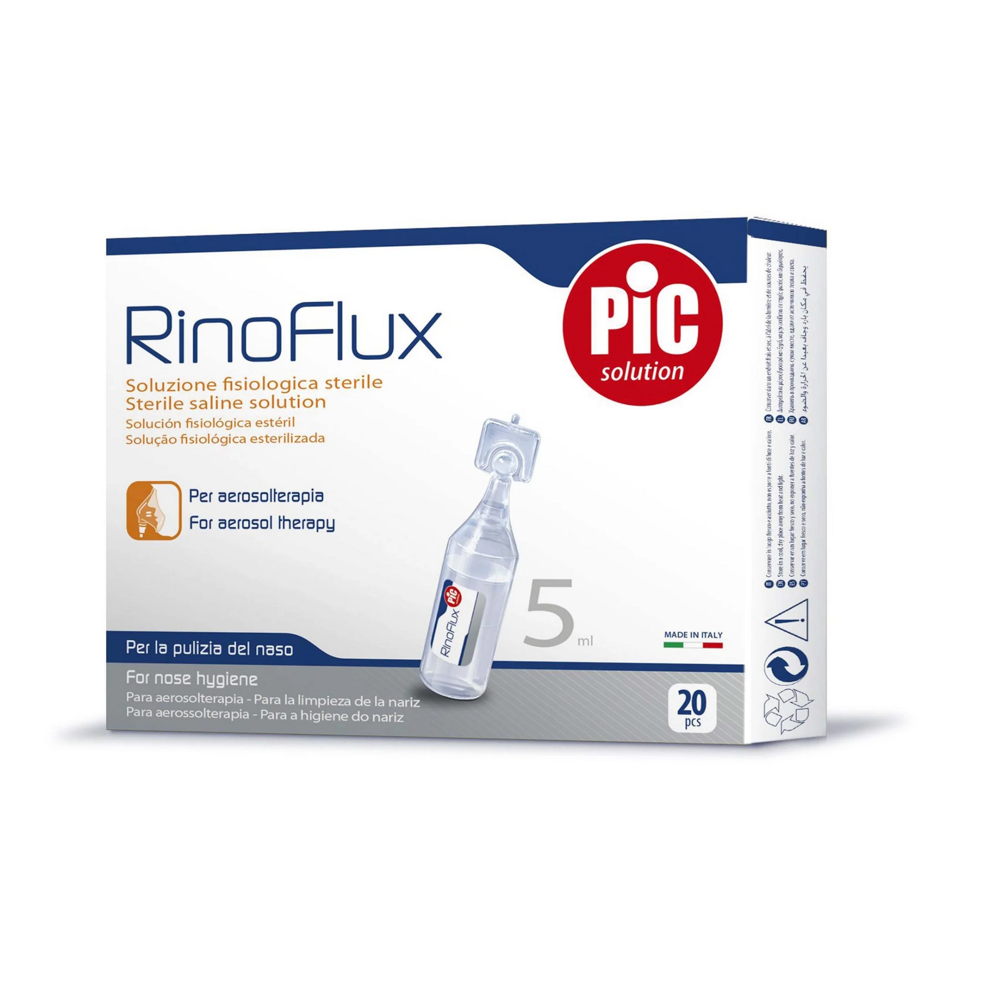 Serum Physiologique Stérile (3 contenances) - PIC solution - My Médical