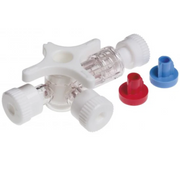 BD Connecta 360° 3-Way Tap Red Push Pin